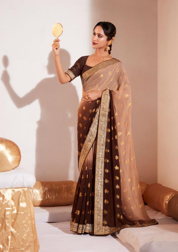 Stavan Rihana 7 Fancy Heavy Georgette Saree Collection